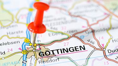 Göttingen - auf der Landkarte