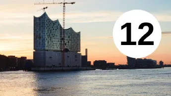 Die Elbphilharmonie in Hamburg