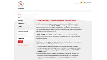 Miniweb Afrika kommt auf dem Alumniportal Deutschland 